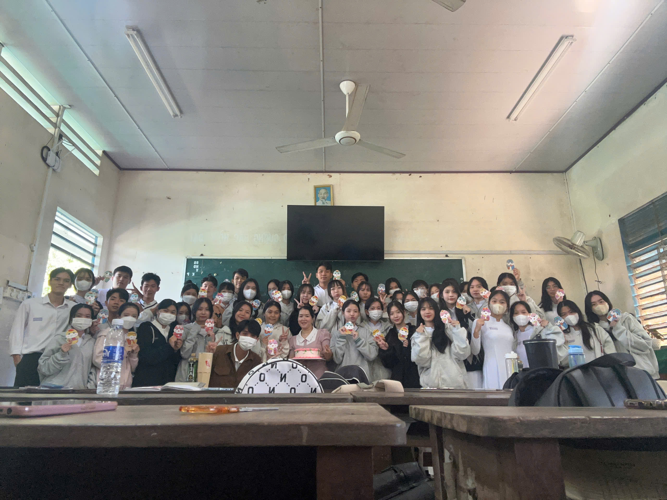 kỉ niệm tết 12a4 18/01/2025